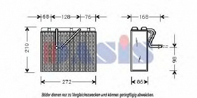 AKS DASIS 820232n -  Испаритель, кондиционер